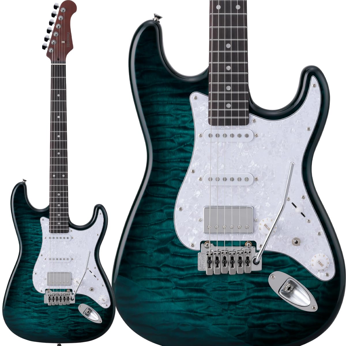 HST/SSH-Perf/QM DBB 〈30周年限定モデル〉　値引き交渉OK！ HISTORY HST/SSH-Perf/QM DBB 30周年記念モデル エレキギター